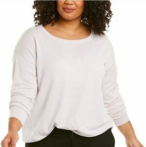NWT Eileen Fisher organic linen sweater top